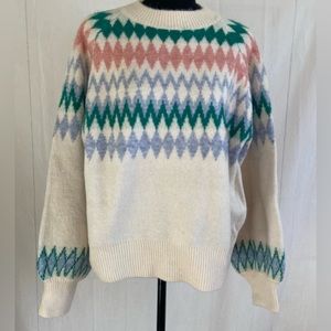 New York & Company - Long-Sleeve Fair Isle Pullover (NWT)